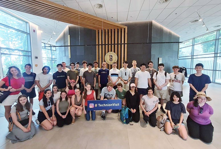 International students at Technion